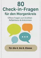 Vorschau - Aufgabenkarten - Fragen für den Wochenstart – 80 Check-ins zum Erzählen und Reflektieren - Deckblatt
