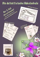 Vorschau - Arbeitsblätter - Die detektivische Häkelschule - 2. Fall "Die Luftmasche" - Deckblatt