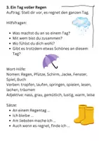 Vorschau - Arbeitsblätter - 10 kreative Schreibanlässe für die 2. Klasse – mit Hilfsfragen, Wort-Hilfe und Satzanfängen - Seite 3