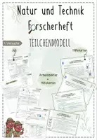 Vorschau - Unterrichtsreihen - Teilchenmodell Forscherheft | Experimente Natur und Technik 5 - Deckblatt
