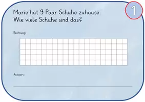 Vorschau - Aufgabenkarten - Malrechenkartei 2 mit Sachaufgaben - Seite 2