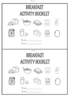 Vorschau - Arbeitsblätter - Breakfast Activity Booklet (Englisch Klasse 3/4) - Seite 1
