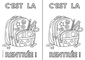 Aperçu - Feuilles d'exercices - Mon cahier de coloriage - 1er semestre - Page 1