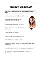 Vorschau - Arbeitsblätter - Digitale Bildung: Wissen googeln 1 (PDF/.docx) - Seite 2
