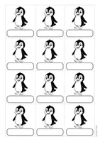 Vorschau - Bildkarten - Pinguinklasse - Garderobenschilder - Seite 3