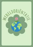 Voorbeeld - Materiaal pakket thema bloem - Pagina 1