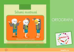 anteprima - Materiale di supporto/inclusione - Schemi mostruosi - Pagina di copertina