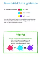 Vorschau - Mal- und Bastelvorlagen - Franz Marc Kunstunterricht Klasse 3- Klasse 5. Das blaue Pferd - Seite 3