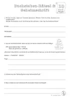 Vorschau - Unterrichtsreihen - Buchstabenrätsel & Geheimschrift (Drachen haben nichts zu lachen) - Deckblatt