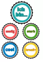 Vorschau - Poster - positive Affirmationen für den Klassenraum - Deckblatt