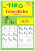 Vorschau - Arbeitsblätter - Leseblätter passend zum Lehrwerk - Niko 1 (Druckschrift) - Deckblatt