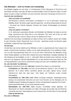 Vorschau - Arbeitsblätter - Das Mittelalter nicht nur finster und rückständig - Deckblatt