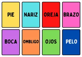 Vista previa - Juegos / Gamificación - Memory Partes del Cuerpo Humano - Portada