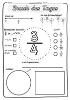 Vorschau - Arbeitsblätter - Brüche üben Kl. 5–7 | differenziert inkl. Lösungen - Seite 3