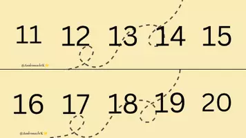 Προεπισκόπηση - Αφίσες - Αριθμογραμμή 1-100 - bee edition - Σελίδα 2