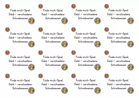 Vorschau - Arbeitsblätter - Beträge vergleichen und umwandeln - Klasse 3 - Geld - Seite 3
