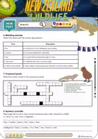 Vorschau - Arbeitsblätter - New Zealand Wildlife Reading - Grade 9 - Seite 3