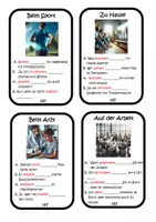 Vorschau - Spiele - Minidialoge, Konjugieren von Verben, Wortschlange - Seite 1