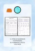 Vista previa - Hojas de trabajo - HABILITATS MATEMÀTIQUES BÀSIQUES. 12 FITXES. CICLE MITJÀ - Portada