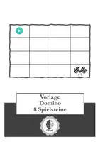 Vorschau - Spiele - Domino-Vorlage (8 Spielsteine) - Deckblatt