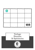 Vorschau - Spiele - Domino-Vorlage (16 Spielsteine) - Deckblatt