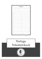 Vorschau - Test - Vokabelcheck-Vorlage - Deckblatt