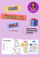 Vista previa - Manualidades / Dibujos para colorear - Pack vuelta al cole. 1º A 3º de Primaria - Portada
