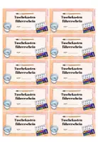 Vorschau - Bildkarten - Farbkastenführerschein - Positive Verstärkungskärtchen - Seite 3
