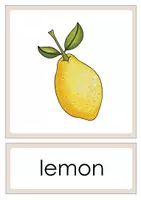 Vorschau - Bildkarten - Bild- und Wortkarten_Fruits_Patchwords - Seite 3