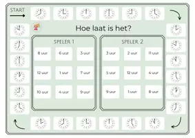 Voorbeeld - klok - uur - bingo FREEBIE - Pagina 3