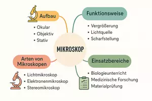 Vorschau - Arbeitsblätter - Arbeitsblatt "Mikroskop" + Onlineübung & MP3 + Mindmap + Infografik - Seite 3