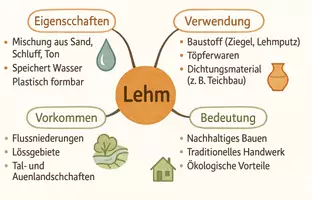 Vorschau - Arbeitsblätter - Arbeitsblätter zum Thema "Lehm" + Lösung & MP3 + Mindmap + Infografik - Seite 2