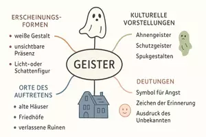 Vorschau - Arbeitsblätter - Arbeitsblätter zum Thema "Geister" + Lösung & MP3 + Mindmap + Infografik - Seite 2
