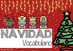 Vista previa - Juegos / Gamificación - Vocabulario Navidad - página 1