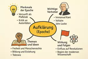 Vorschau - Arbeitsblätter - Lernposter + AB mit Fragen zum Thema "Aufklärung" + Lösungsblatt + Mindmap + Infografik - Seite 2