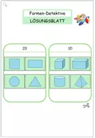 Vorschau - Arbeitsblätter - Materialpaket Geometrie 1.–2. Klasse | Ebene Figuren, Tangram, Formen & Körper | Geometrische Formen erkennen, zeichnen & gestalten - Seite 2