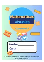 Vista previa - Refuerzo / NEE / Materiales de apoyo - Pack: Matemáticas visuales I y II - Portada