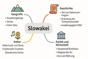 Vorschau - Arbeitsblätter - Arbeitsblätter zum Thema "Slowakei" + Lösung & MP3 + Mindmap + Infografik - Seite 2
