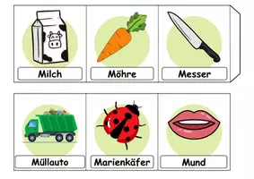 Vorschau - Unterrichtsreihen - Materialpaket - Buchstabe M XXL Paket Wortschatzpaket - DaZ/DaF, Deutsch, Sachunterricht (Grundschule) - Seite 3