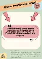 Vorschau - Stundenentwürfe - Globalisierung - Ursachen, Erscheinungsformen & Auswirkungen - Seite 3