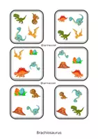 Vorschau - Spiele - Match - ein Reaktionsspiel zum Thema Dinosaurier - Seite 2