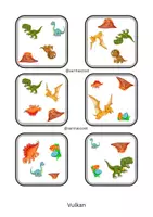 Vorschau - Spiele - Match - ein Reaktionsspiel zum Thema Dinosaurier - Seite 3