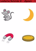 Vorschau - Unterrichtsreihen - Materialpaket - Buchstabe M XXL Paket Wortschatzpaket - DaZ/DaF, Deutsch, Sachunterricht (Grundschule) - Seite 2