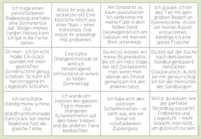 Vorschau - Arbeitsblätter - Lese-Legespiel - Sommerferien der Klassentiere - Seite 3