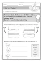 Vorschau - Arbeitsblätter - "Das kleine Farbenbuch" | Selbstlernheft zum Farbkreis - Seite 3