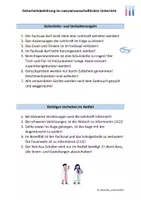 Vorschau - Merkblätter - Verhaltensregeln im Fachsaal - Sicherheitsbelehrung - Seite 1