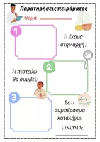 Προεπισκόπηση - Φύλλα εργασίας - ΦΟΡΜΑ ΚΑΤΑΓΡΑΦΗΣ ΠΑΡΑΤΗΡΗΣΕΩΝ ΠΕΙΡΑΜΑΤΟΣ - Εξώφυλλο