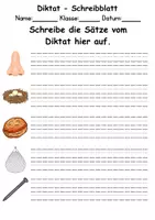 Vorschau - Arbeitsblätter - Materialpaket - Schreiben und Sprache Thema Buchstabe N - DaZ/DaF, Deutsch - Seite 3