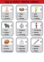 Vorschau - Spiele - Sag es nicht Buchstabe N - DaZ/DaF, Deutsch (Spiel) - Seite 1