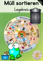 Vorschau - Spiele - Müll sortieren / trennen - Legekreis (zur 3. Stunde) - Deckblatt
